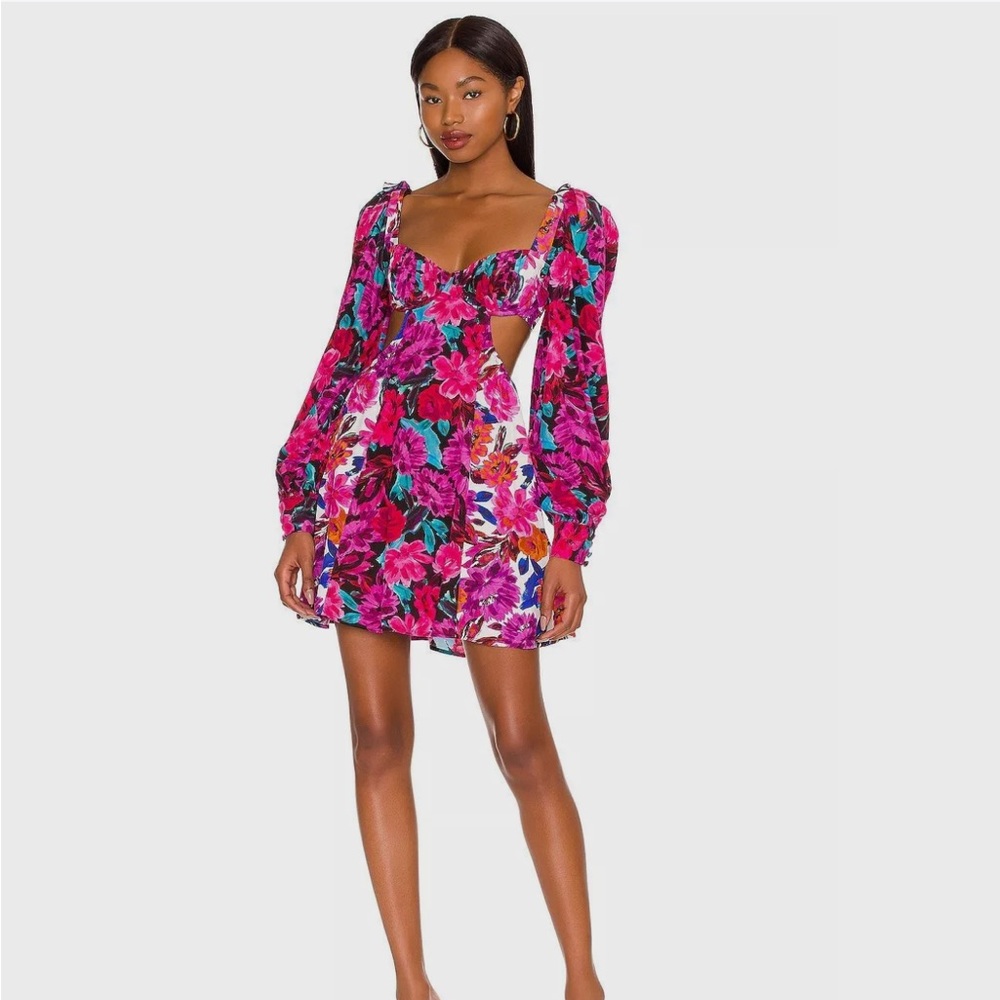 For love and Lemons Scarlett Mini Dress